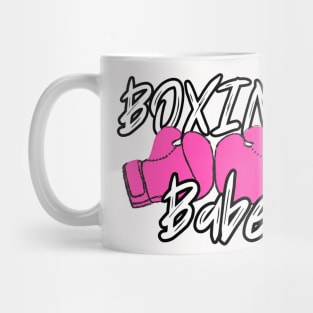 Boxing Babe Mug